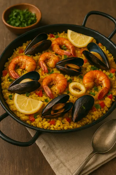 Ein Bild von Paella