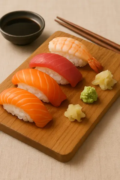 Ein Bild von Sushi